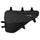 Sacoche de cadre AGU Full Frame Venture Small 7.5L noire, légère et résistante pour vos trajets à vélo