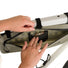 Sacoche de cadre AGU Venture Lightweight 3 à 5,5 L beige avec compartiment rangement outils vélo