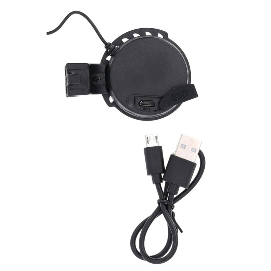 Alarme sirene velo CoolRide Sirene 4 alarmes avec cable USB et fixation guidon pour protection antivol