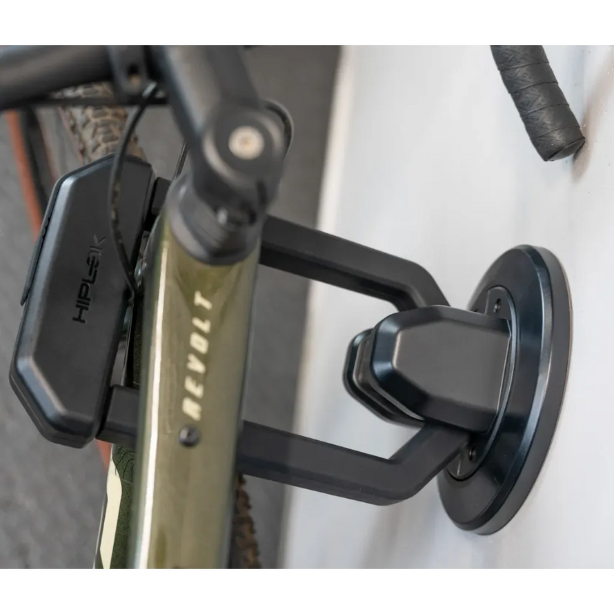 ancre vélo Hiplok A1000 vue fixée sur mur