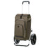Caddie vélo Andersen Royal Shopper avec sac isotherme 62L marron, idéal pour courses et transport facile