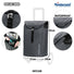 Sac etanche Ortlieb noir pour caddie Andersen Royal Shopper, dimensions 65x37x24 cm, ideal courses a velo