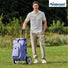 Sac Hydro Andersen 62L avec poche isotherme bleu clair, idéal pour vélo et courses, grand volume et design pratique