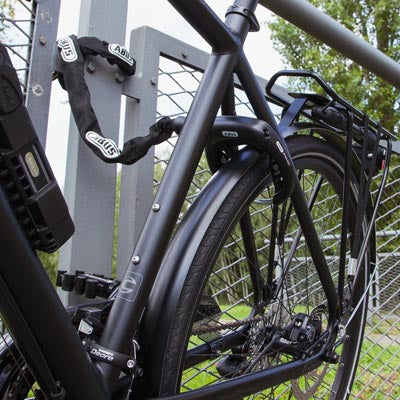 rahmen fahrradschloss Abus Pro Shield Plus 5950 NR Fahrradschloss zur Befestigung des Rades am Rahmen