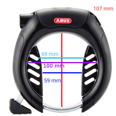 abus fahrradschloss montageanleitung Abus Pro Shield Plus 5950 NR Fahrradschloss zur Befestigung des Rades am Rahmen