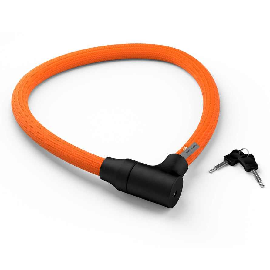 Antivol câble Tex-Lock Orbit orange 100 cm