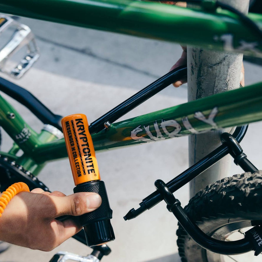 Kryptonite Messenger Mini+ antivol vélo en U avec deux anses