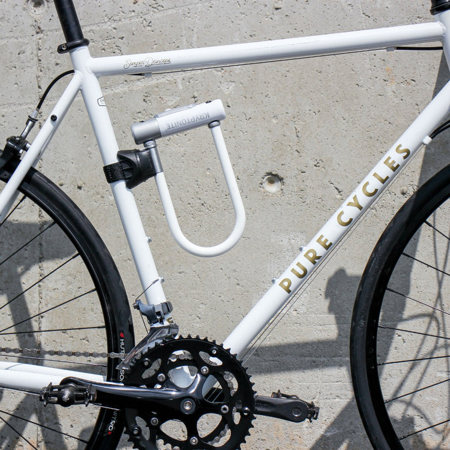 Kryptonite Kryptolok Mini 7 Antivol de vélo en U blanc perle