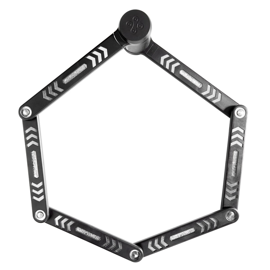 Kryptonite 610S Folding Faltbares Fahrradschloss mit Aufbewahrungstasche