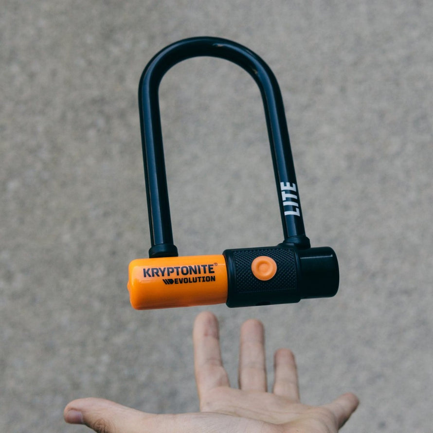 Evolution Lite Mini 6 Kryptonite U-Schloss für schlüsselgebundene Fahrräder