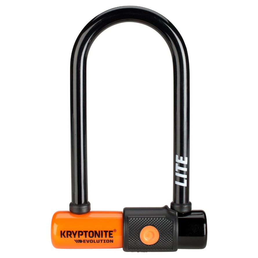 Antivol vélo U Kryptonite Evolution Lite Mini 6, compact et performant pour protéger votre vélo efficacement