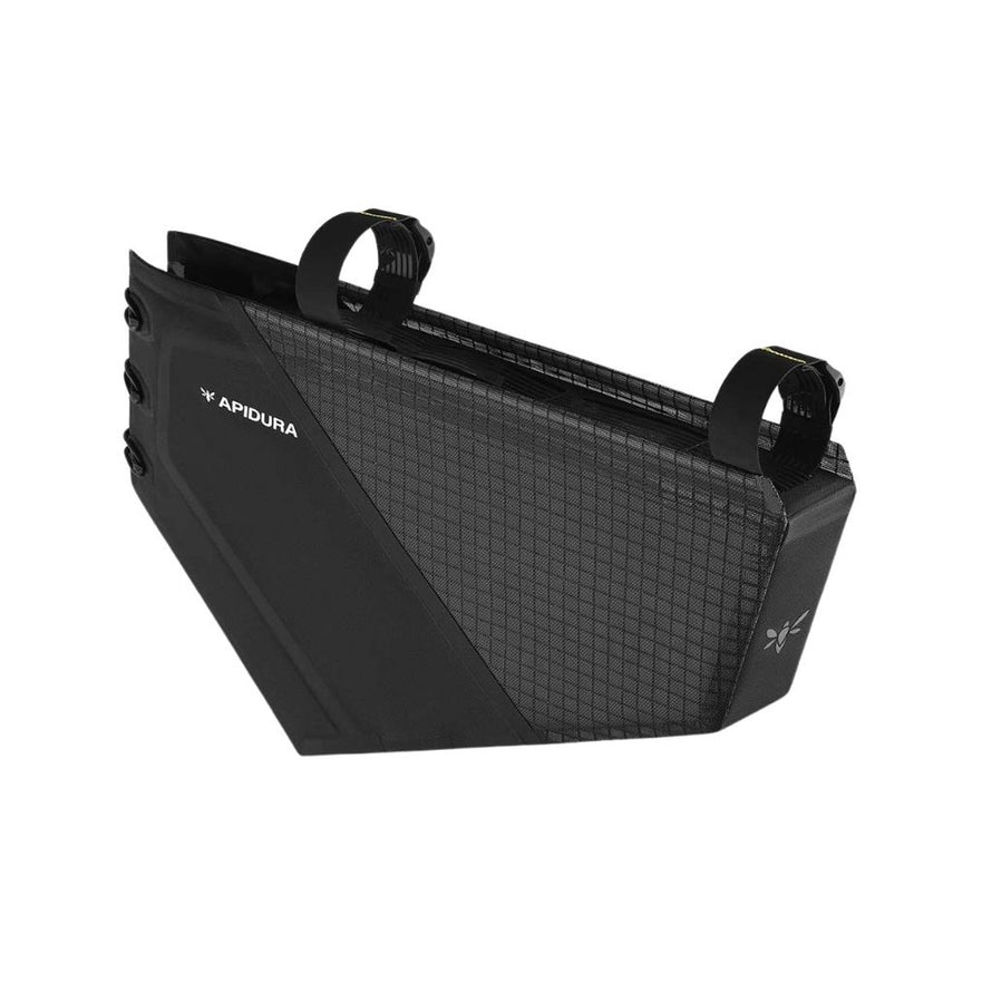 Sacoche cadre Apidura Aero Frame noire compacte et legere, parfaite pour velo route et gravel