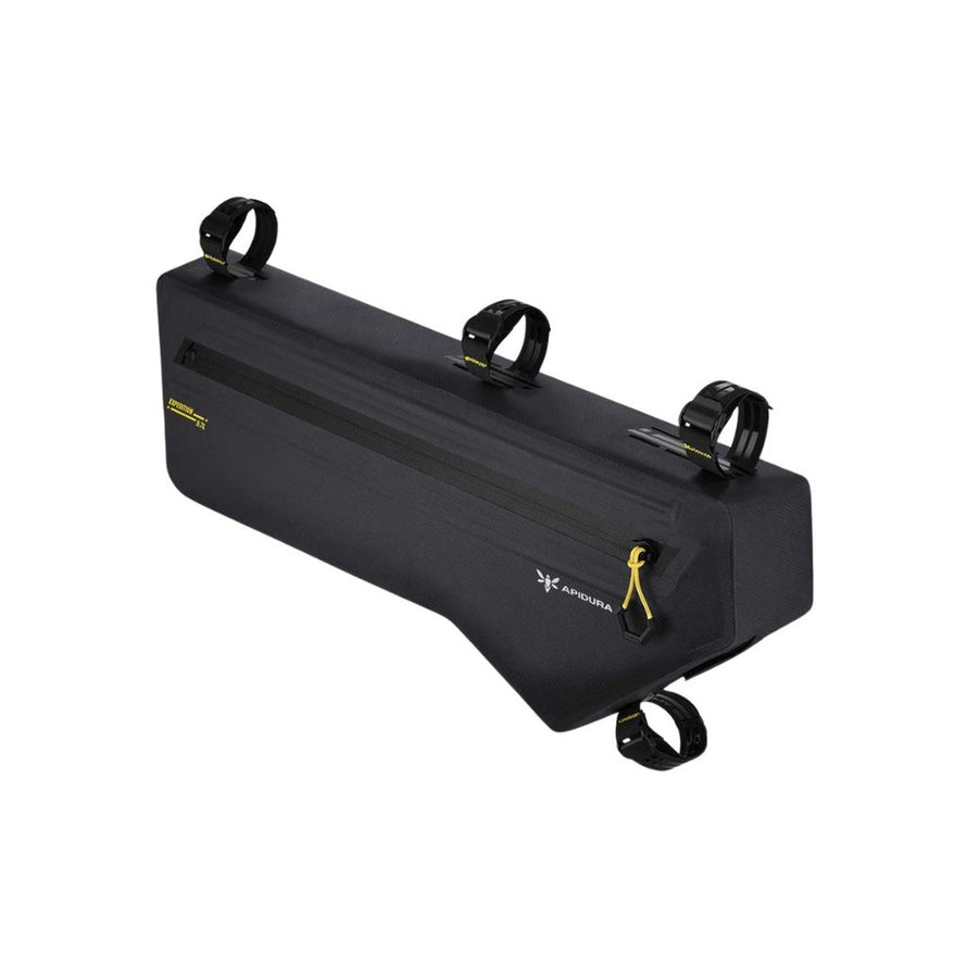 Sacoche de cadre Apidura Expedition Frame Pack noire, résistante et étanche pour vélo d'aventure