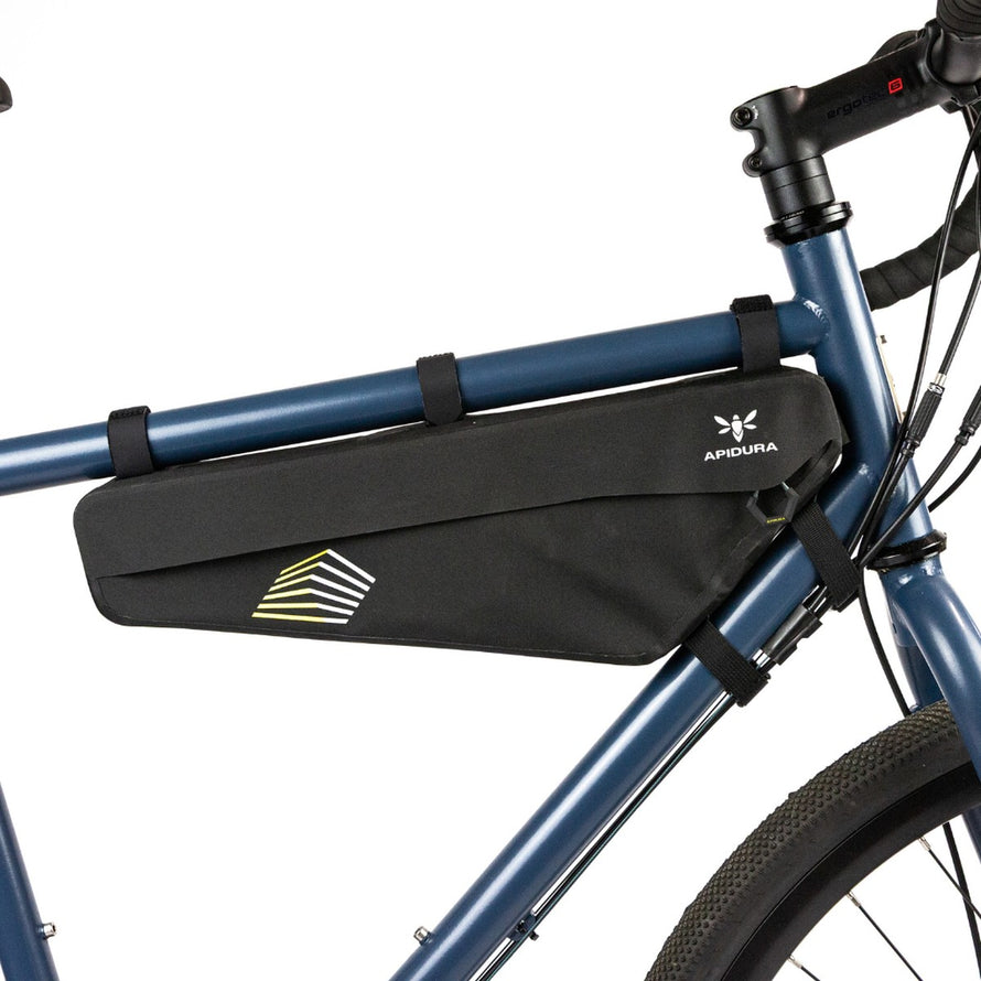Sacoche de cadre Apidura Frame Pack Racing, idéale pour le transport léger en vélo