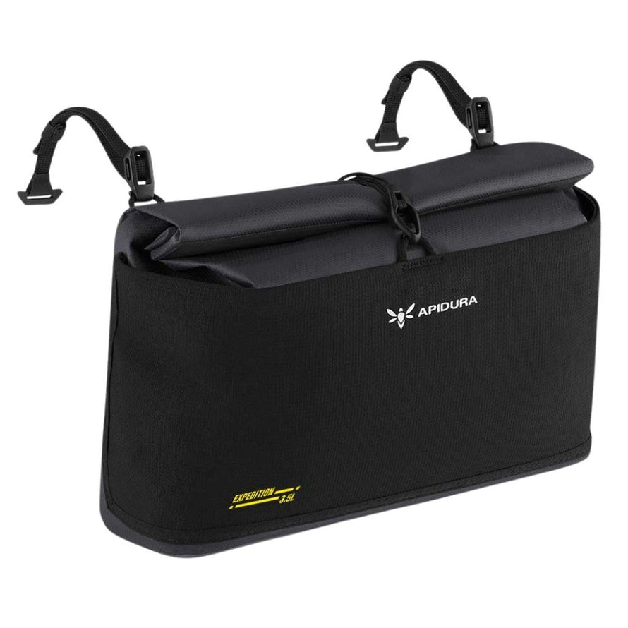 Pochette additionnelle Apidura Expedition 3.5L pour sacoche guidon, rangement resistant pour cyclotourisme