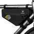 Sacoche cadre Apidura Frame Pack Racing noire, robuste et légère, idéale pour bikepacking et voyages à vélo