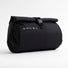 Sacoche de guidon etanche Arkel Burrito noire avec fermeture rouleau pour velo et cyclotourisme