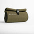 Sacoche de guidon etanche Arkel Burrito taupe avec fermeture rouleau securisee pour velo urbain