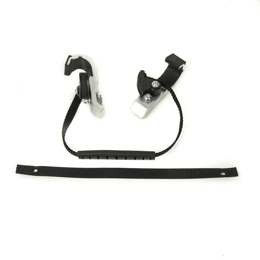 Crochets et poignée Arkel Cam-lock Oversize 15 à 21 mm pour fixation sécurisée de sacoches vélo