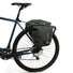 Sacoches etanches Arkel Orca 2 noir 12,5L pour velo, ideal pour cyclotourisme et protection contre les intempéries