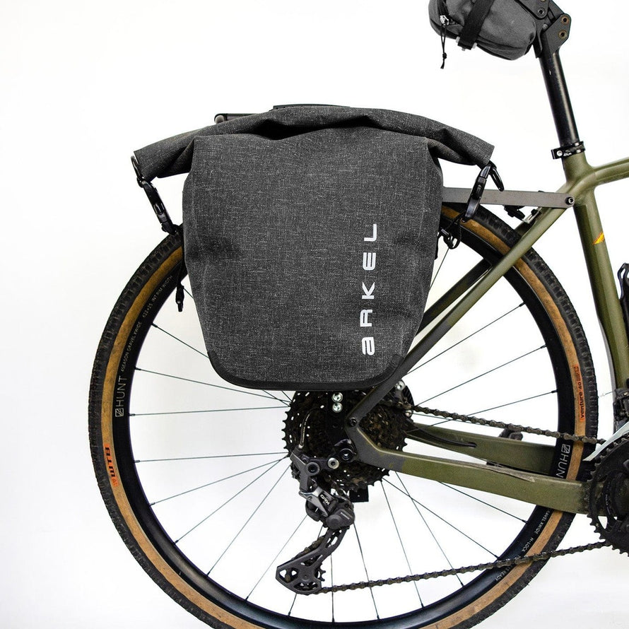 arkel fahrradtaschen Arkel Orca 2 Sacoches vélo bikepacking étanche pour porte bagage