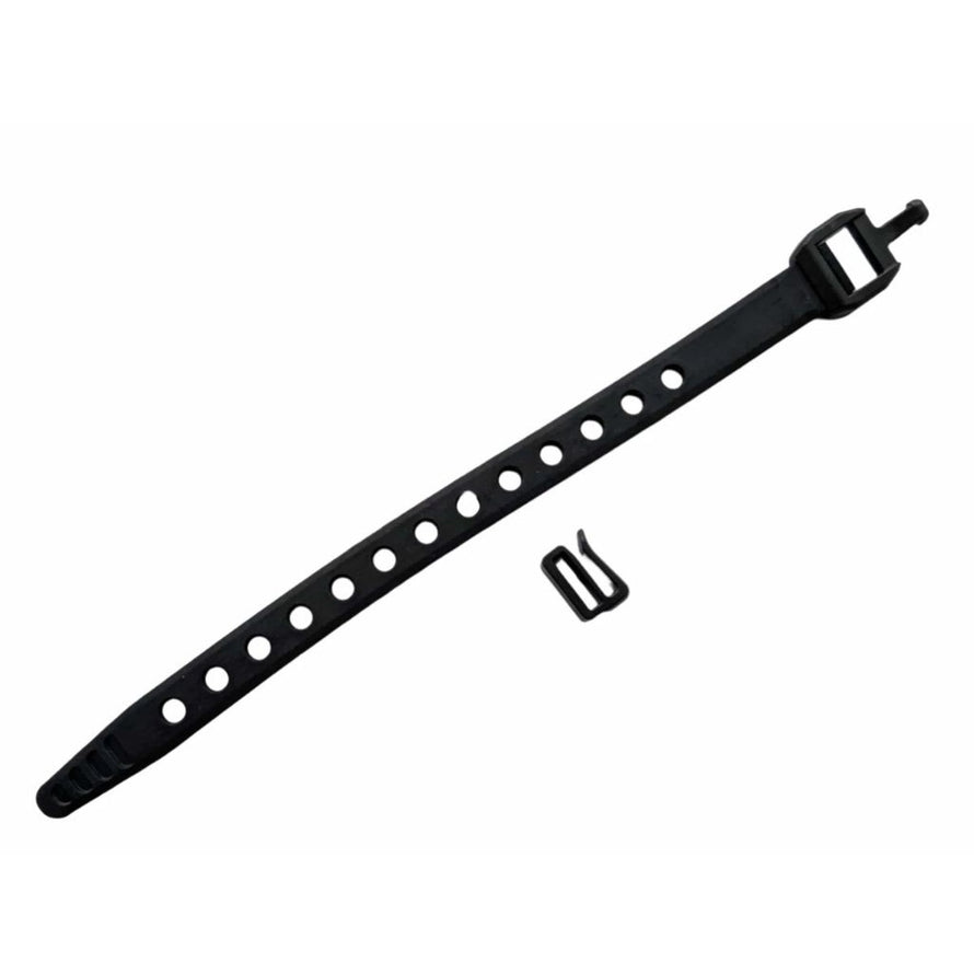 Sangle de fixation noire pour sacoche top tube Arkel Taco, compatible avec différents cadres de vélo