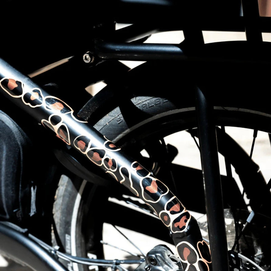 Autocollants réfléchissants pour vélo Rainette modèle animalier pour une meilleure visibilité et sécurité