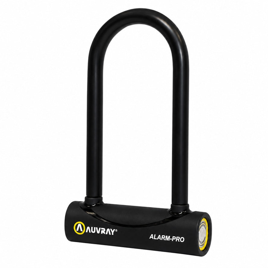 Antivol U Auvray Alarme PRO 120 dB noir pour protection efficace de votre velo