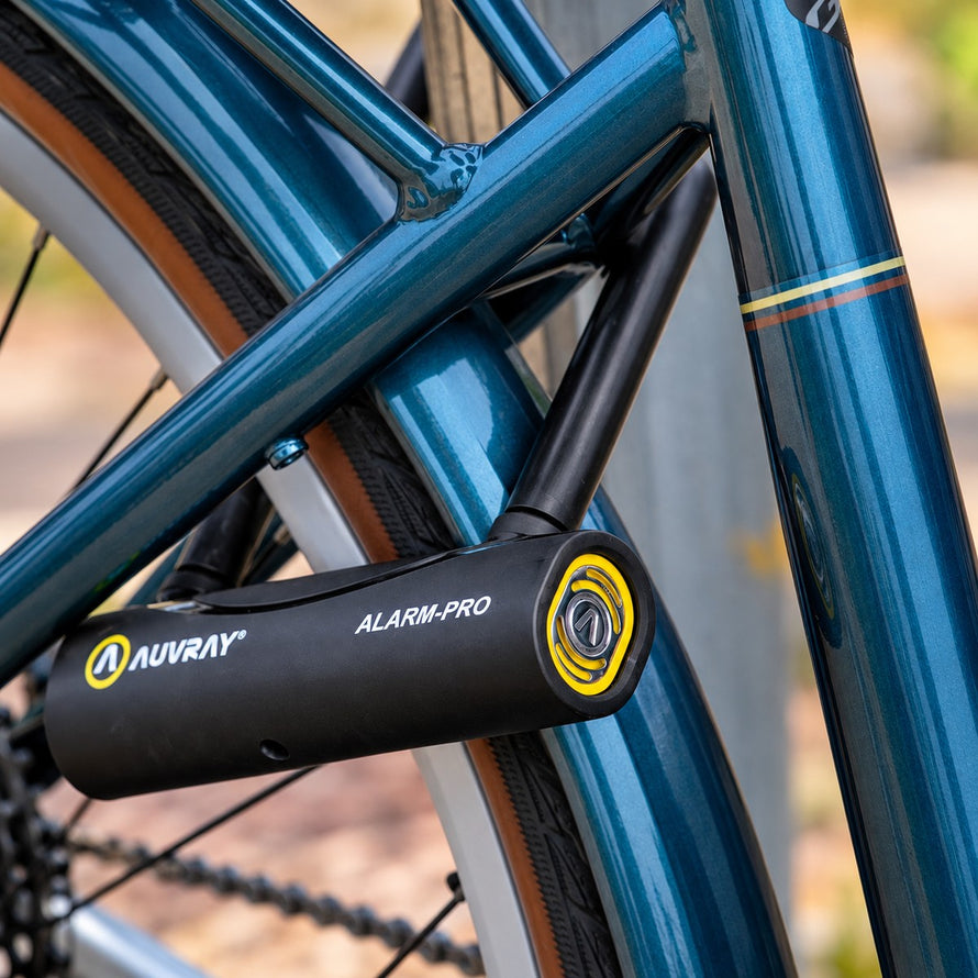 Antivol U Auvray Alarme PRO 120 dB avec alarme puissante pour protection optimale du velo