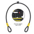 Antivol U 2-en-1 Auvray U ROC avec cable securite et support fixation pour protection optimale du velo