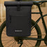Sac a dos sacoche velo Badawin Nyx 3-en-1 noir compact et resistant pour cyclistes urbains