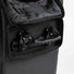 Sac a dos sacoche velo Badawin Nyx 3-en-1 noir avec fixation rapide et systeme securise