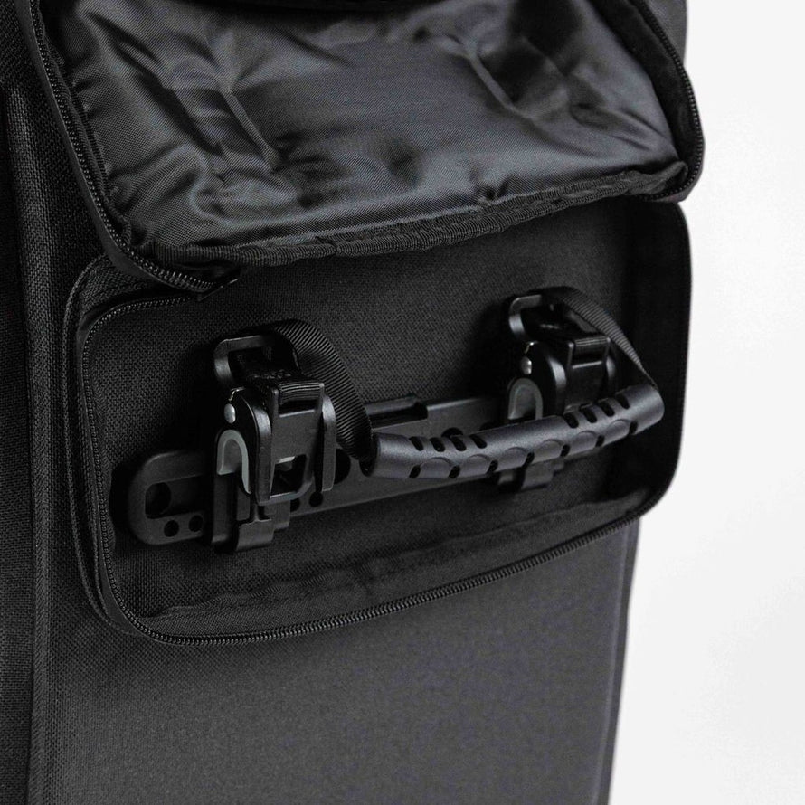 Sac a dos sacoche velo Badawin Nyx 3-en-1 noir avec fixation rapide et systeme securise