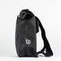 Sac a dos convertible sacoche velo Badawin Nyx 3-en-1 noir avec materiaux imperméables et design innovant