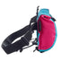 Banane Ortlieb Velo-Sling 3L en rose et turquoise avec fixation guidon, sacoche convertible pour cyclistes urbains