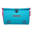 Banane Ortlieb Velo-Sling 3L turquoise et rose, sacoche guidon convertible et étanche pour vélo urbain