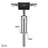 Banane convertible en sacoche de guidon Ortlieb Velo-Sling Flex Bar-Lock noire, étanche et pratique pour vélo