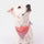 Bandana reflecteur corail pour chien marque GOFLUO modele securite optimale en promenade