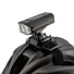 Fixation sur casque par bande auto-grippante de la lampe Rigel Dual de Kheax pour cyclistes