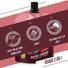 Gel energetique bio Baouw Fruits Rouges Hibiscus 85g en gourde pour sport et energie bio durable