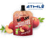Gel energetique bio Baouw Peche The Matcha 85g en gourde pour energie durable et sport cyclisme