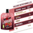 Gel bio Baouw Pack Nutrition Starter fruits rouges hibiscus avec valeurs nutritionnelles pour cyclistes
