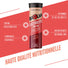 Tube de 10 pastilles electrolytes Baouw Peche Passion avec vitamines et mineraux pour hydratation et performance sportive