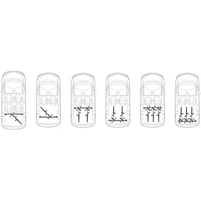 Barre de fixation pour vélo dans le coffre - GENOVA - #2