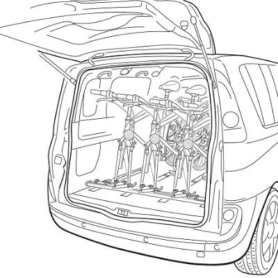 Barre de fixation pour vélo dans le coffre - GENOVA - #6