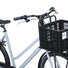 Caisse vélo Basil MIK Crate 29,5L noire en plastique pour porte-bagages, pratique et légère pour vélo urbain