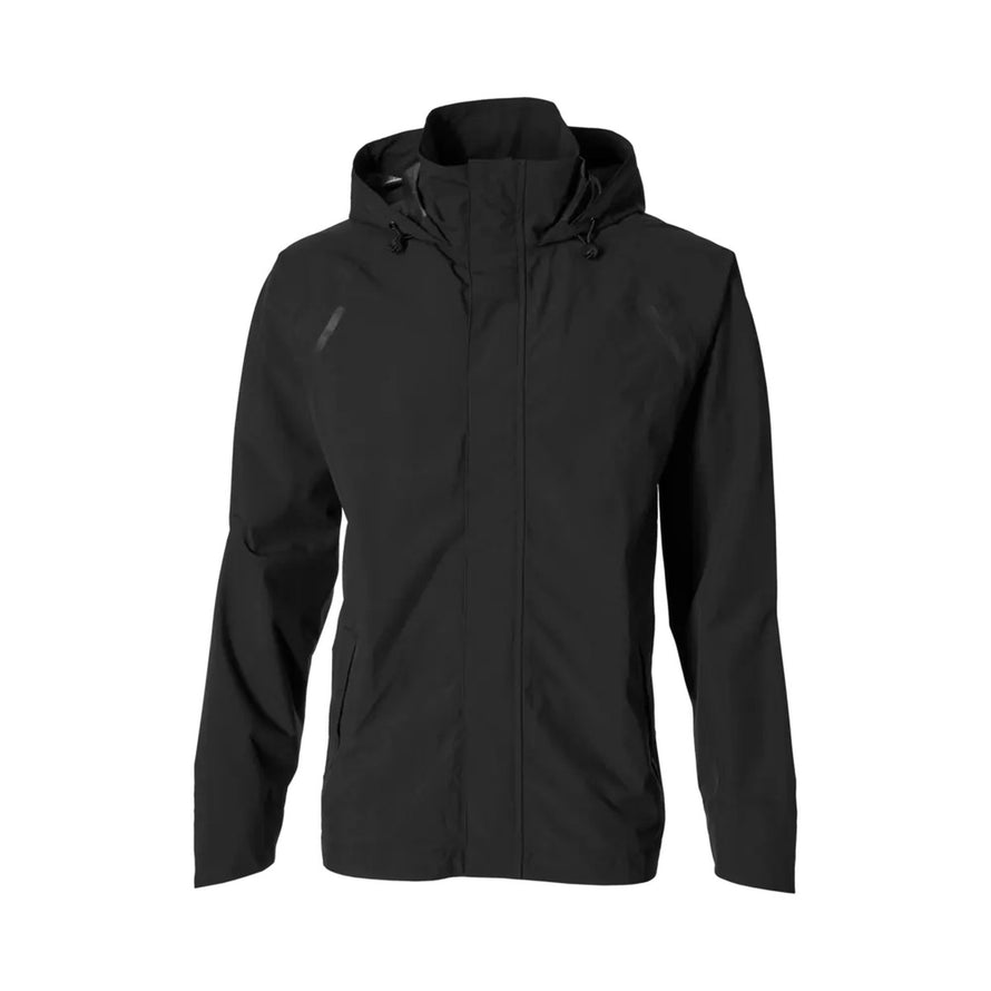 Ensemble pluie vélo Basil Hoga unisexe vert, veste et pantalon imperméables pour cyclistes
