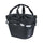 Panier vélo avant souple amovible Basil Carry All KF 15 L noir avec poignée et fermeture pratique