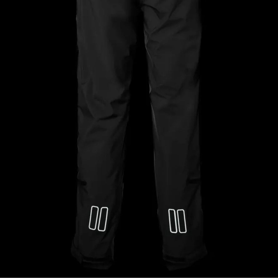 Pantalon imperméable Basil Skane pour femme, protection optimale contre la pluie en vélo, noir et confortable