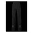 Pantalon pluie Basil Hoga noir unisexe vue arrière avec détails réfléchissants pour cyclistes sous la pluie